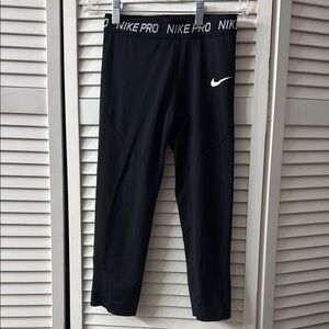 Nike Pro Kids Black Leggings